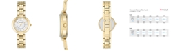 Anne Klein Women's Gold-Tone Link Bracelet Watch 28mm